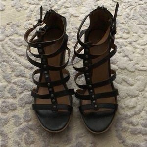 Mossimo gladiator style heels - worn once